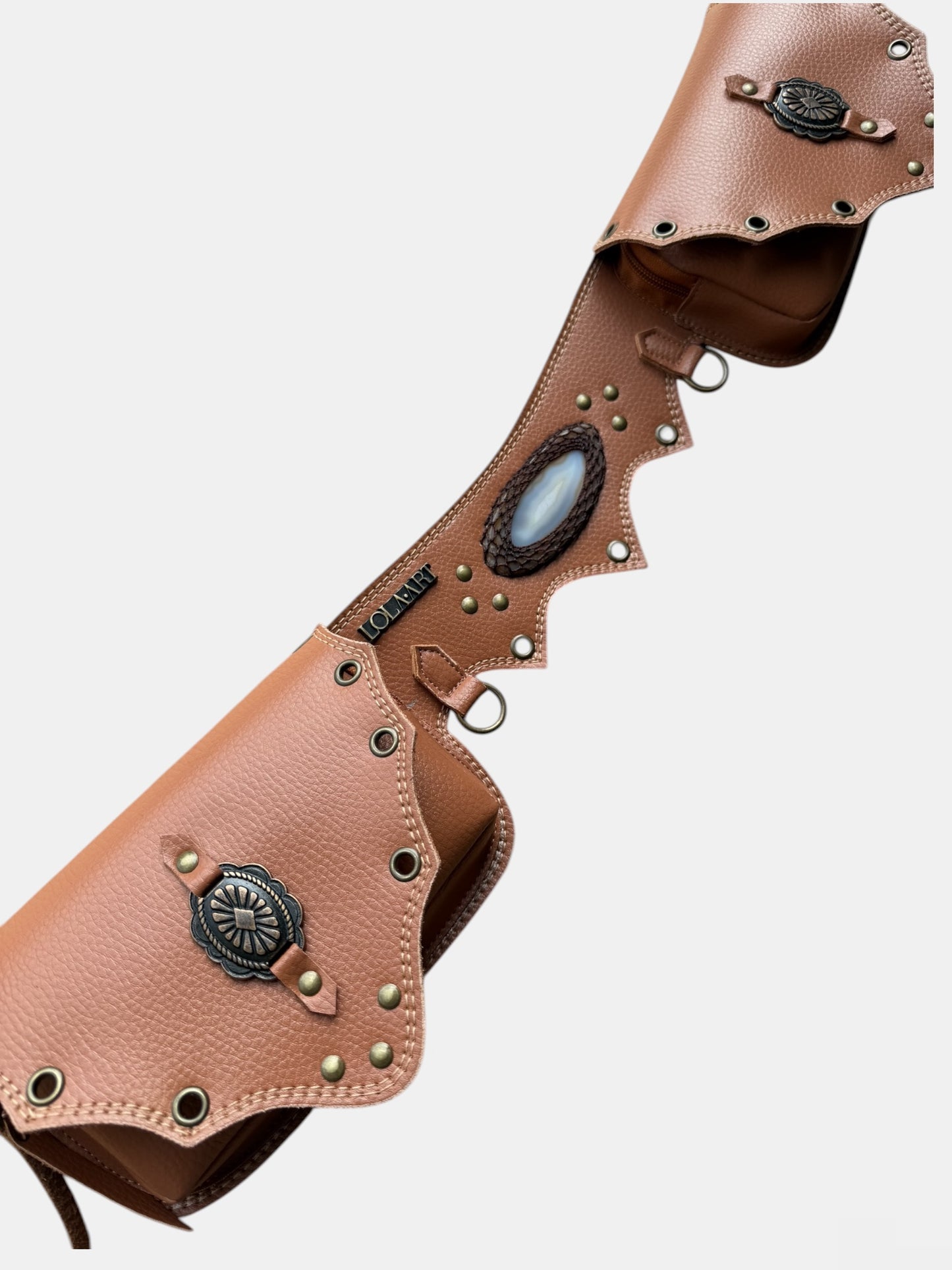 Cartucheira Camel Boho