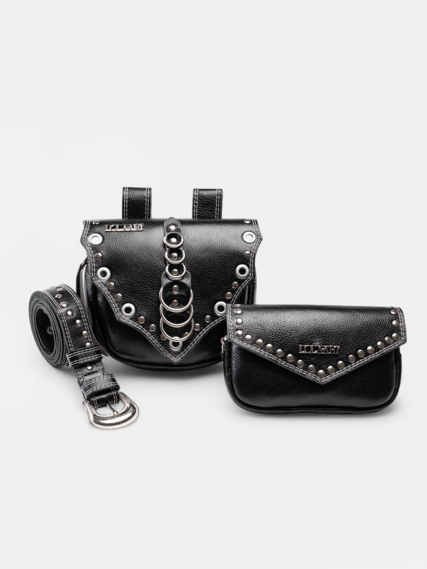 Cartucheira Black Western Couro