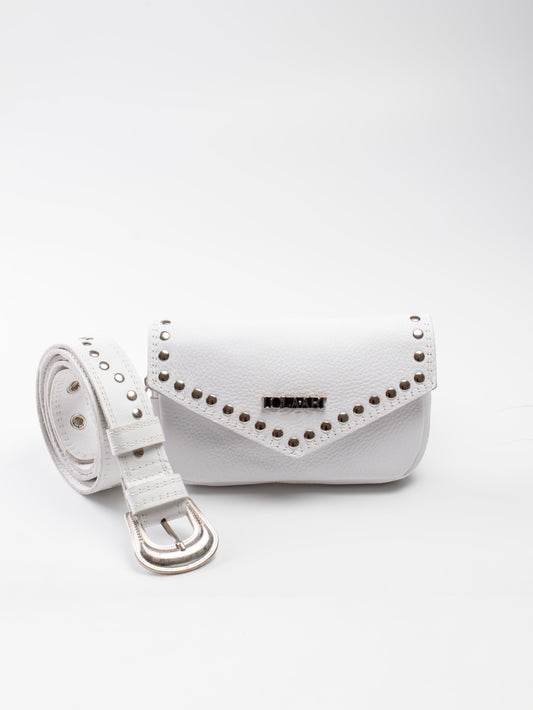 Cartucheira White Isadora Couro