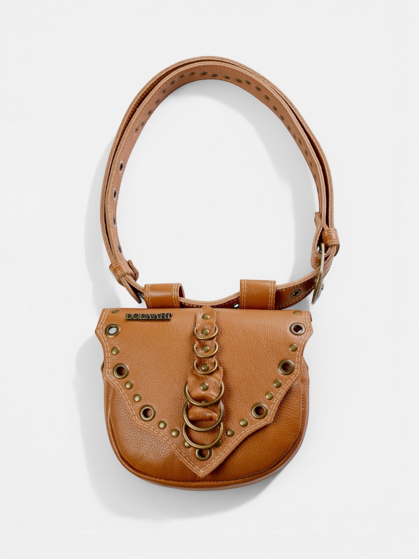 CartuBag Camel Rings Couro