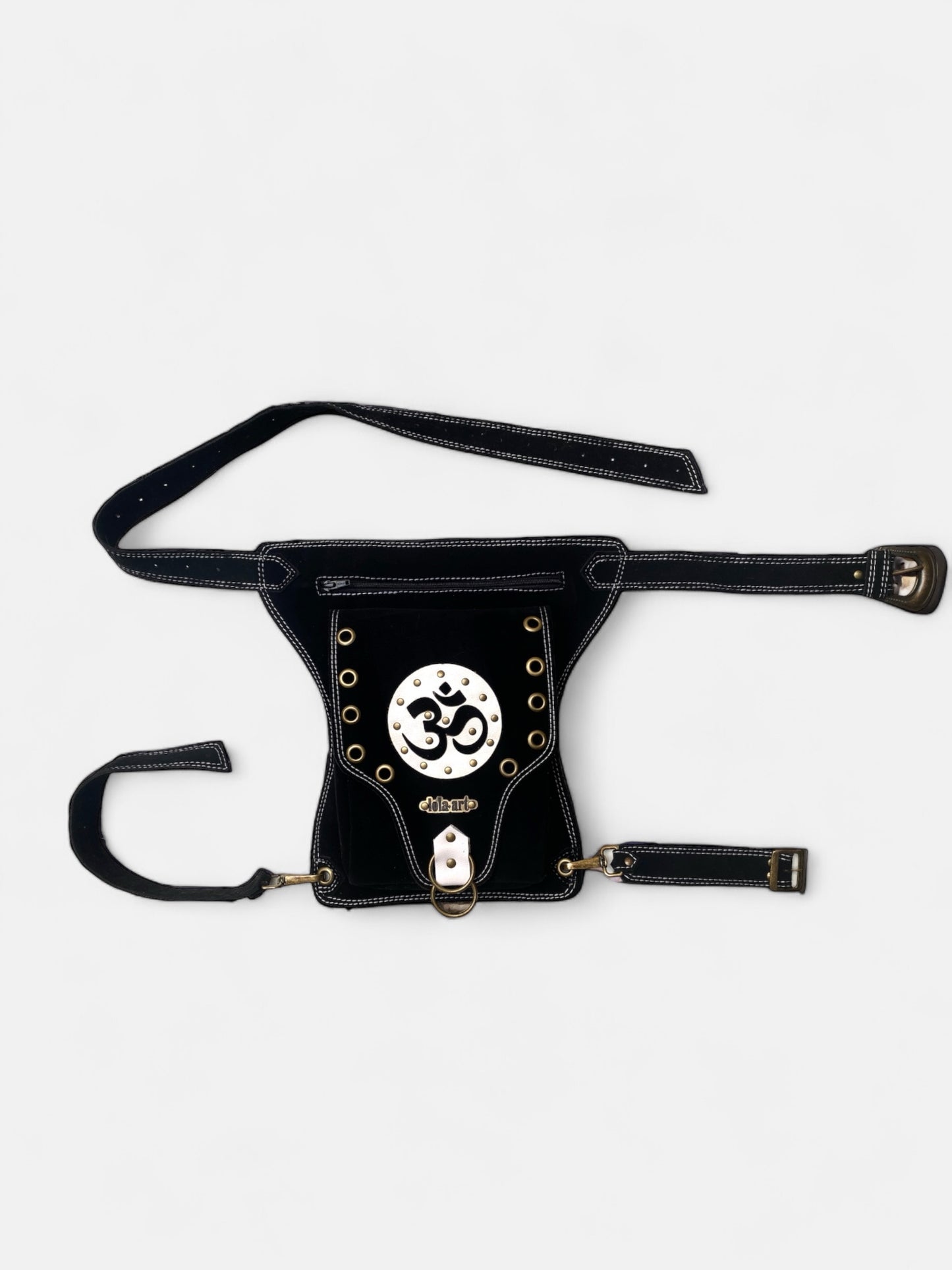 Cartucheira De Perna Black Om