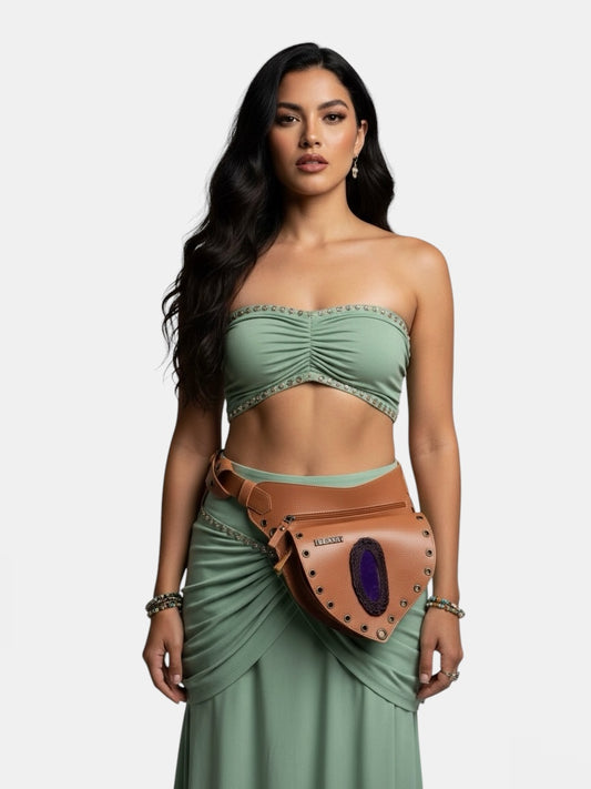 Cartucheira Camel Ágata Roxa