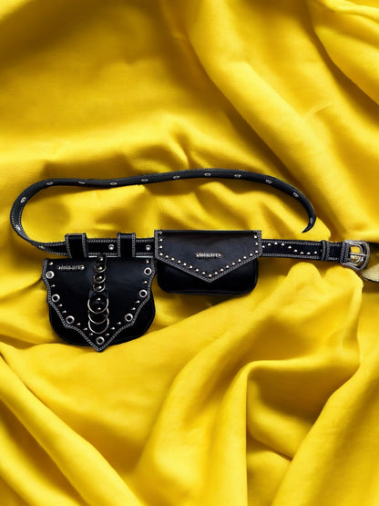 Cartucheira Black Western Couro