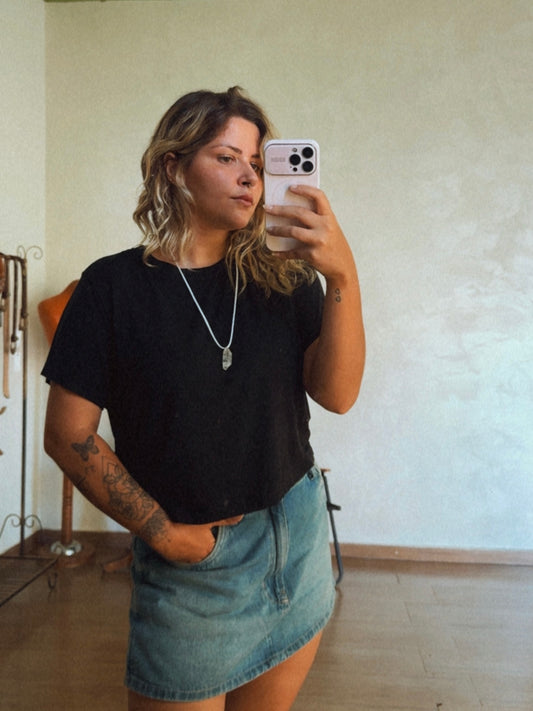 Colar Ponta De Quartzo