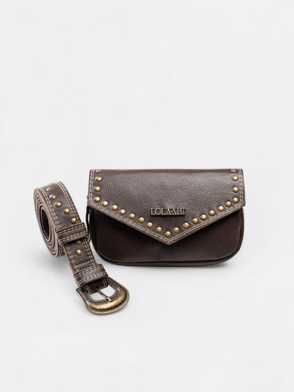 Cartucheira Brown Isadora Couro