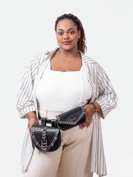 Cartucheira Black Western Couro