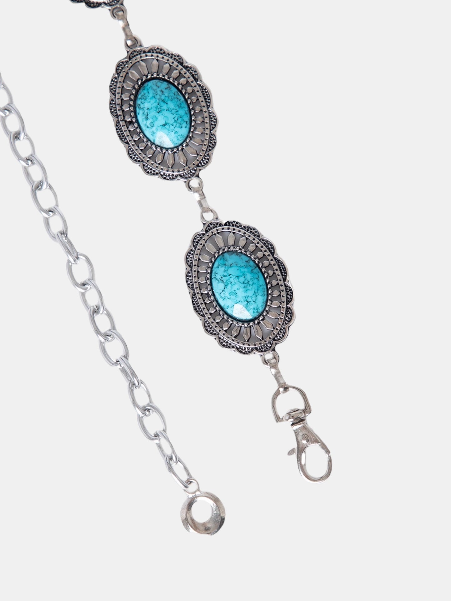 Cinto Corrente Boho Turquesa